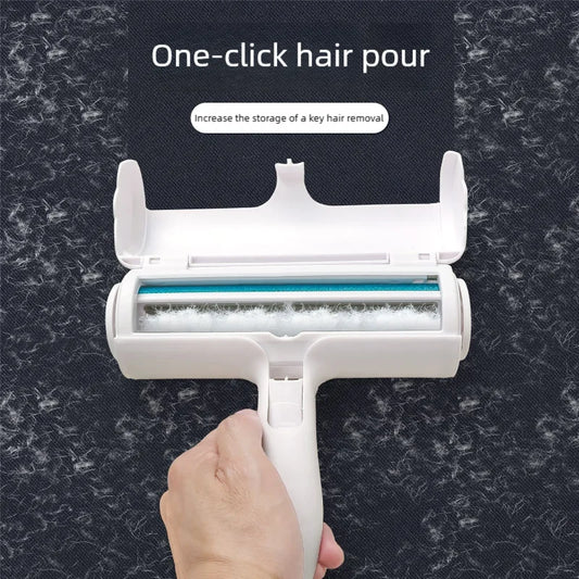 One Hand Operate Way Pet Hair Remover Roller Removing Dog Cat Self Cleaning Lint Pet Hair Remover Pet Hair Remov Cleaning