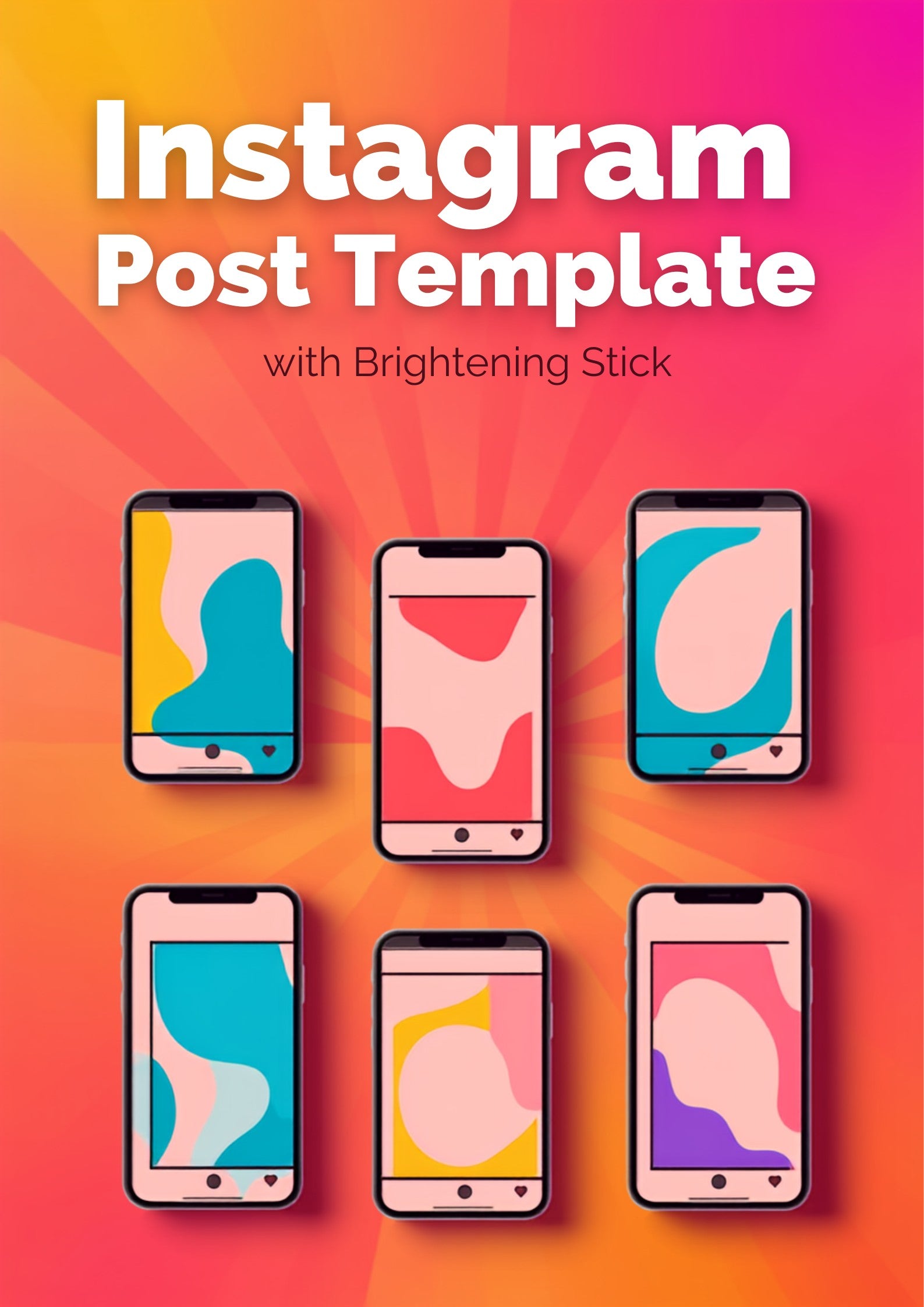 Canva Vorlagen-Paket 50 Instagram Posts Produktbild