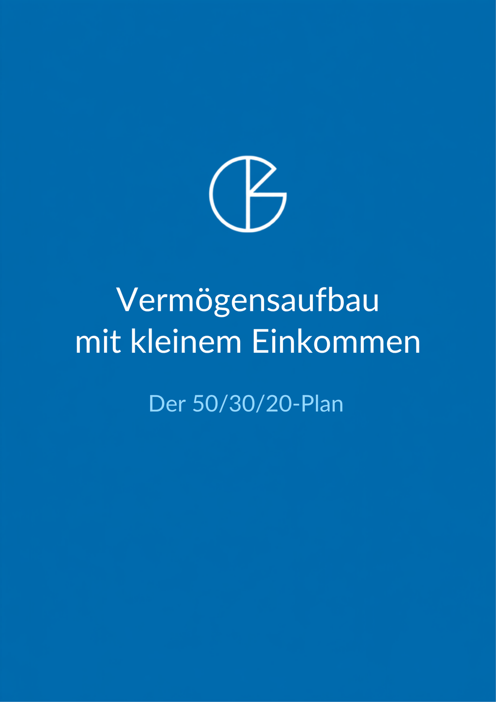 Vermögensaufbau mit kleinem Einkommen Cover