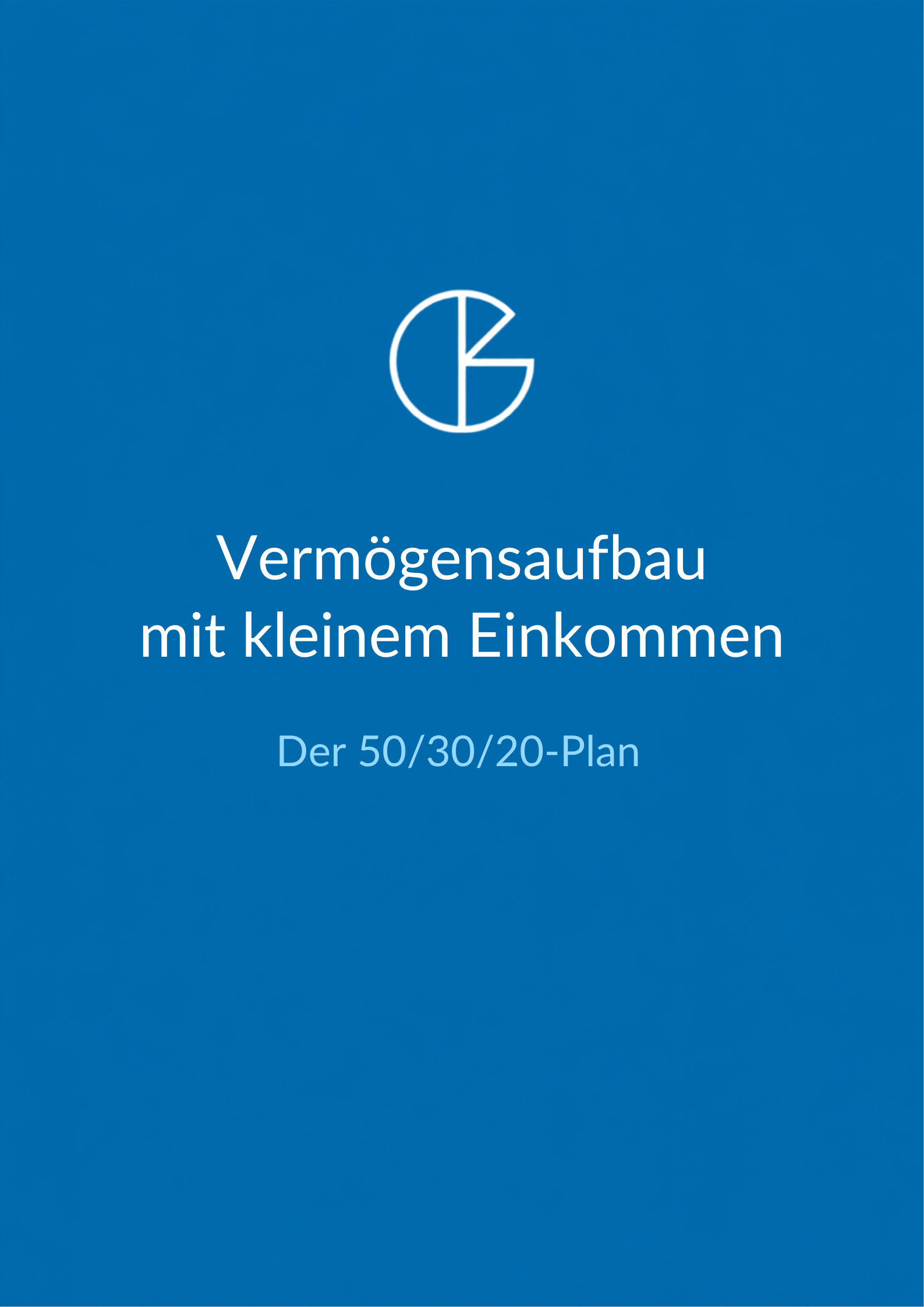 Vermögensaufbau mit kleinem Einkommen Cover