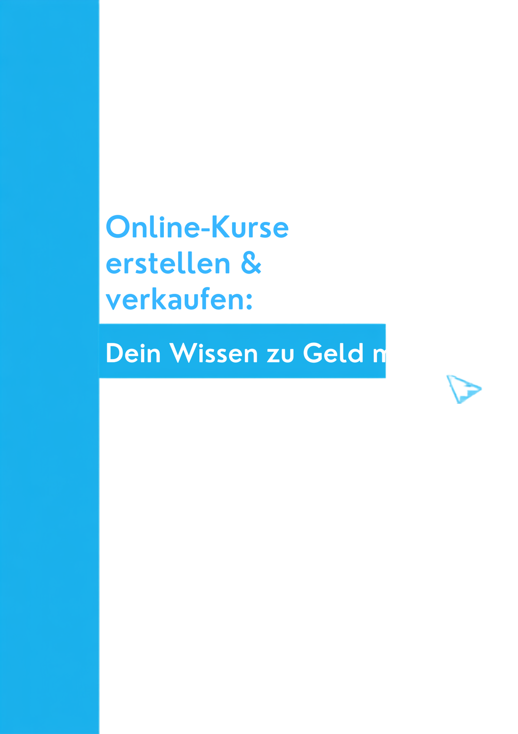 Online-Kurse erstellen & verkaufen Cover
