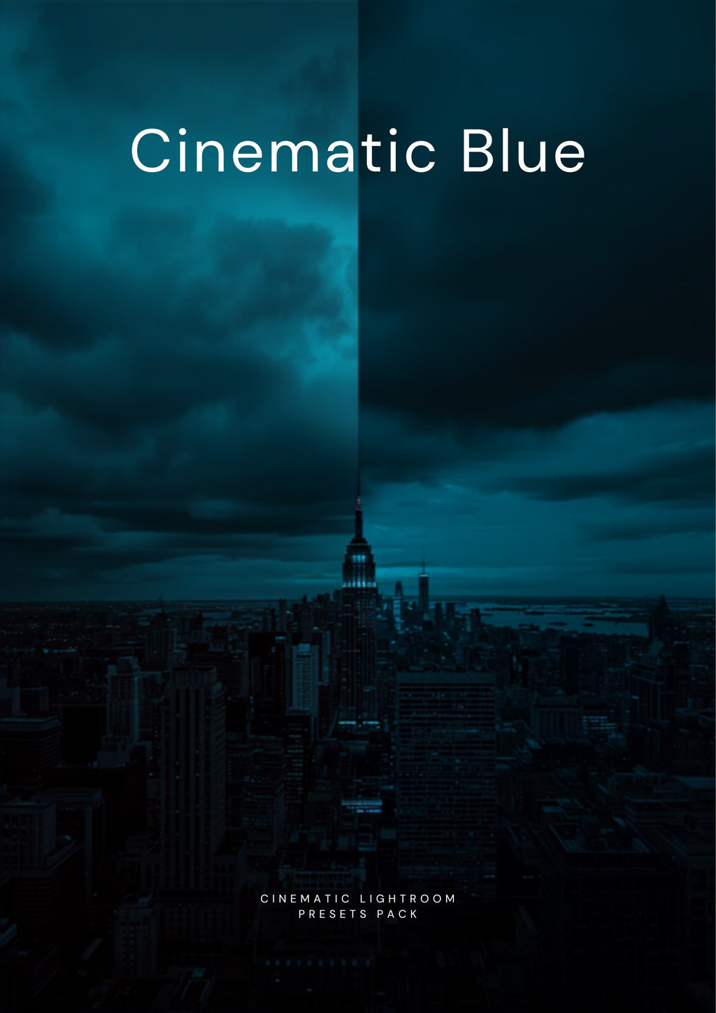 Lightroom Presets Pack Cinematic Blue Produktbild