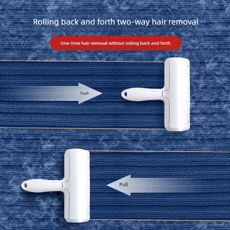 One Hand Operate Way Pet Hair Remover Roller Removing Dog Cat Self Cleaning Lint Pet Hair Remover Pet Hair Remov Cleaning