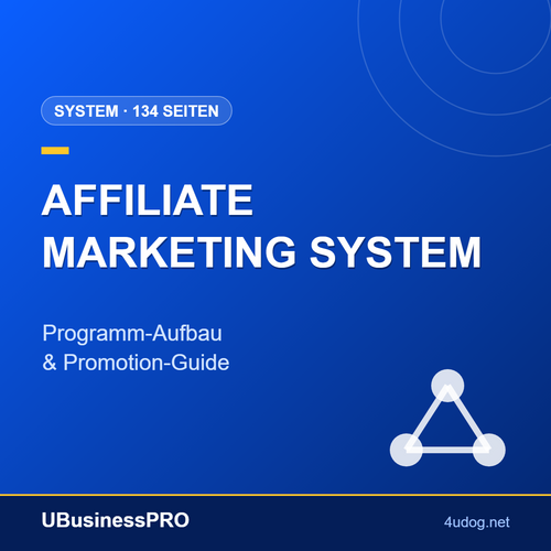 Affiliate Marketing System: Programm-Aufbau & Promotion-Guide – Cover