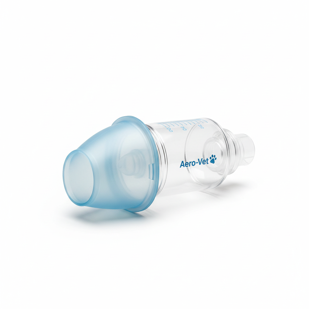 Airpaws Pet Inhaler Chamber - Aerosol Mask & Spacer for Dogs & Cats