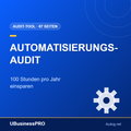 Automatisierungs-Audit: 100 Stunden pro Jahr einsparen – Cover