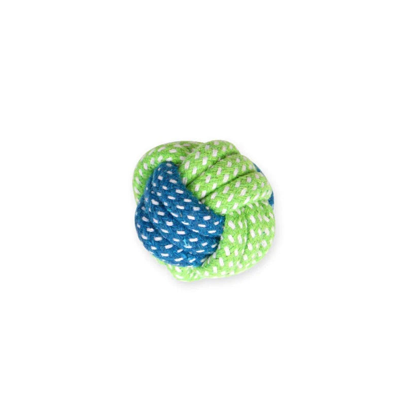 Dog Tugging Toy - Tug & Play Rope Ball
