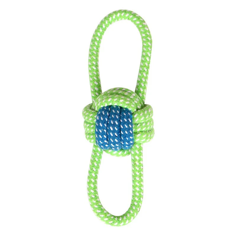 Dog Tugging Toy - Tug & Play Rope Ball