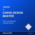 Canva Design Master: 1000+ professionelle Template-Dateien – Cover