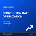 Conversion Rate Optimization Guide: A/B Testing & Strategien – Cover