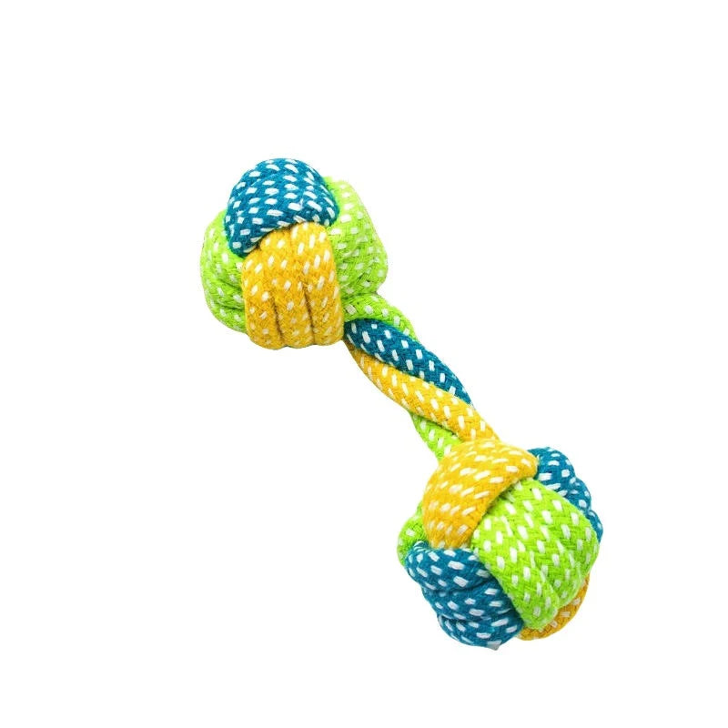 Dog Tugging Toy - Tug & Play Rope Ball
