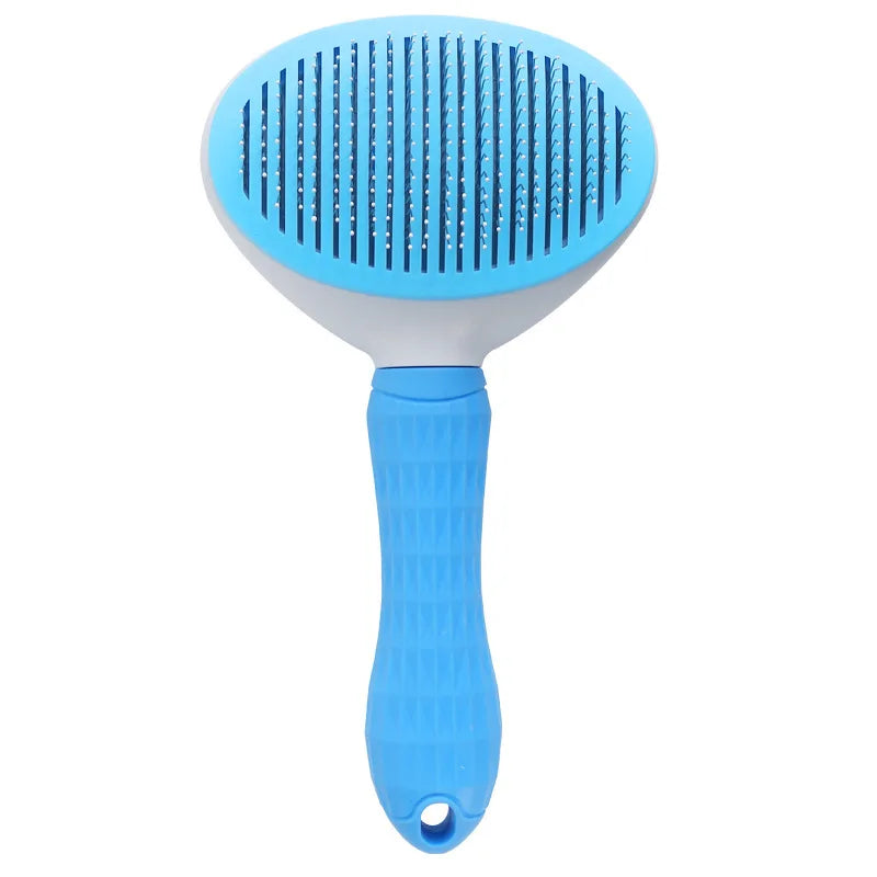 Pet Comb Stainless Steel Needle Comb Pet Dog Cleaning Brush Dog and Cat Hair Removal Floating Hair Cleaning Beauty Skin Care