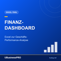Finanz-Dashboard: Excel zur Geschäfts-Performance-Analyse – Cover