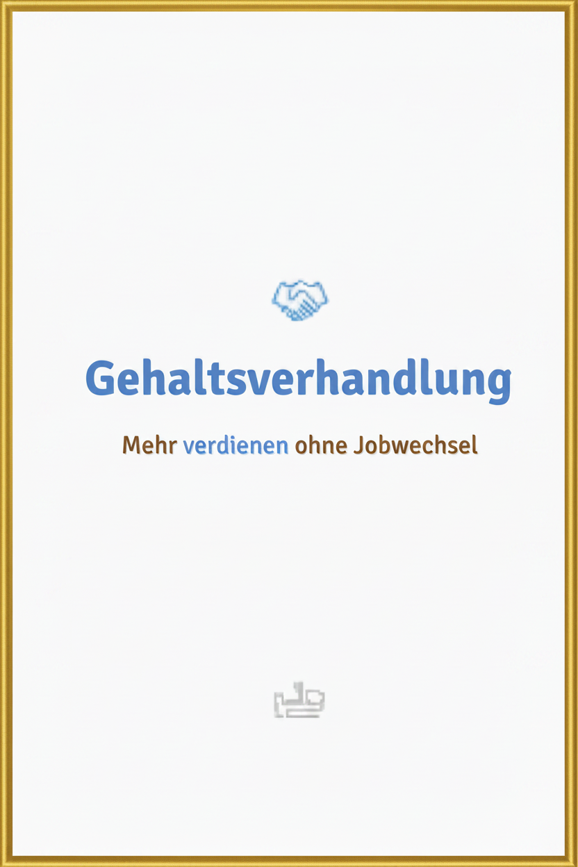 Gehaltsverhandlung – goldener Rahmen