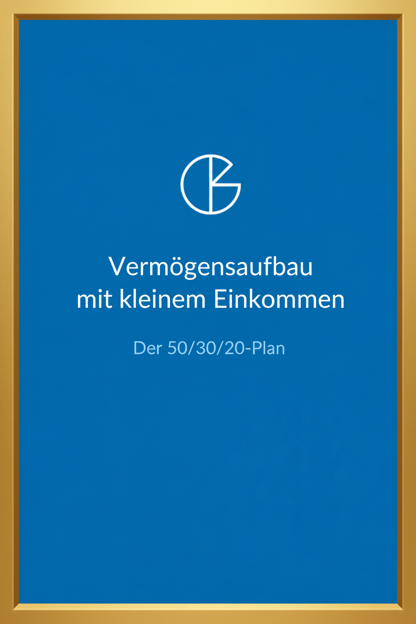 Vermögensaufbau – goldener Rahmen