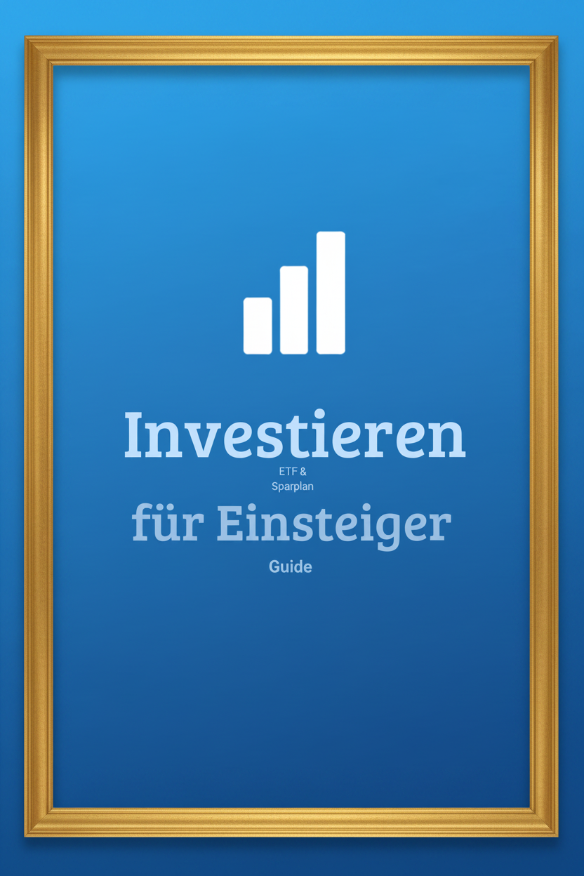 Investieren für Einsteiger – goldener Rahmen
