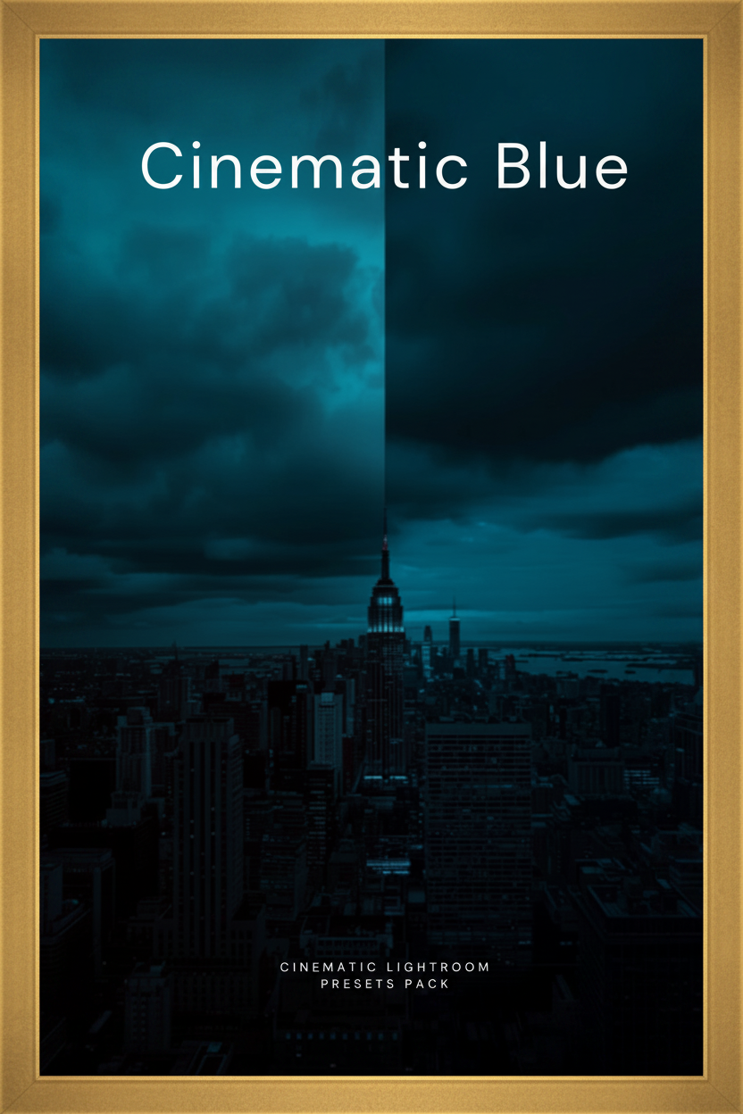 Lightroom Presets – goldener Rahmen