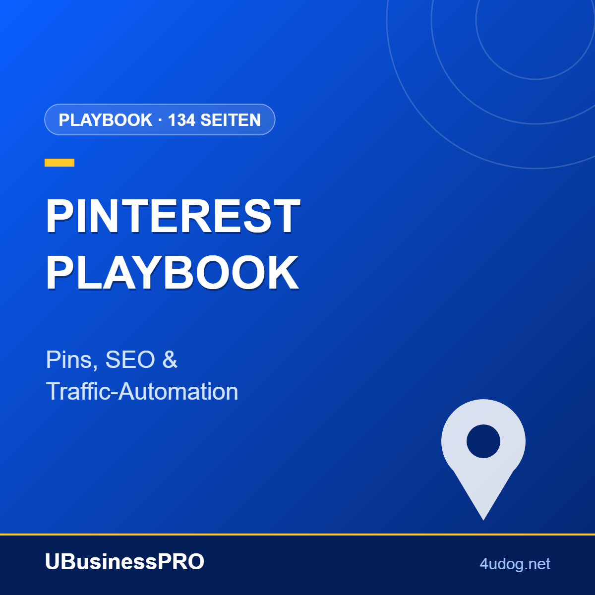 Pinterest Marketing Playbook: Pins, SEO & Traffic-Automation – Cover