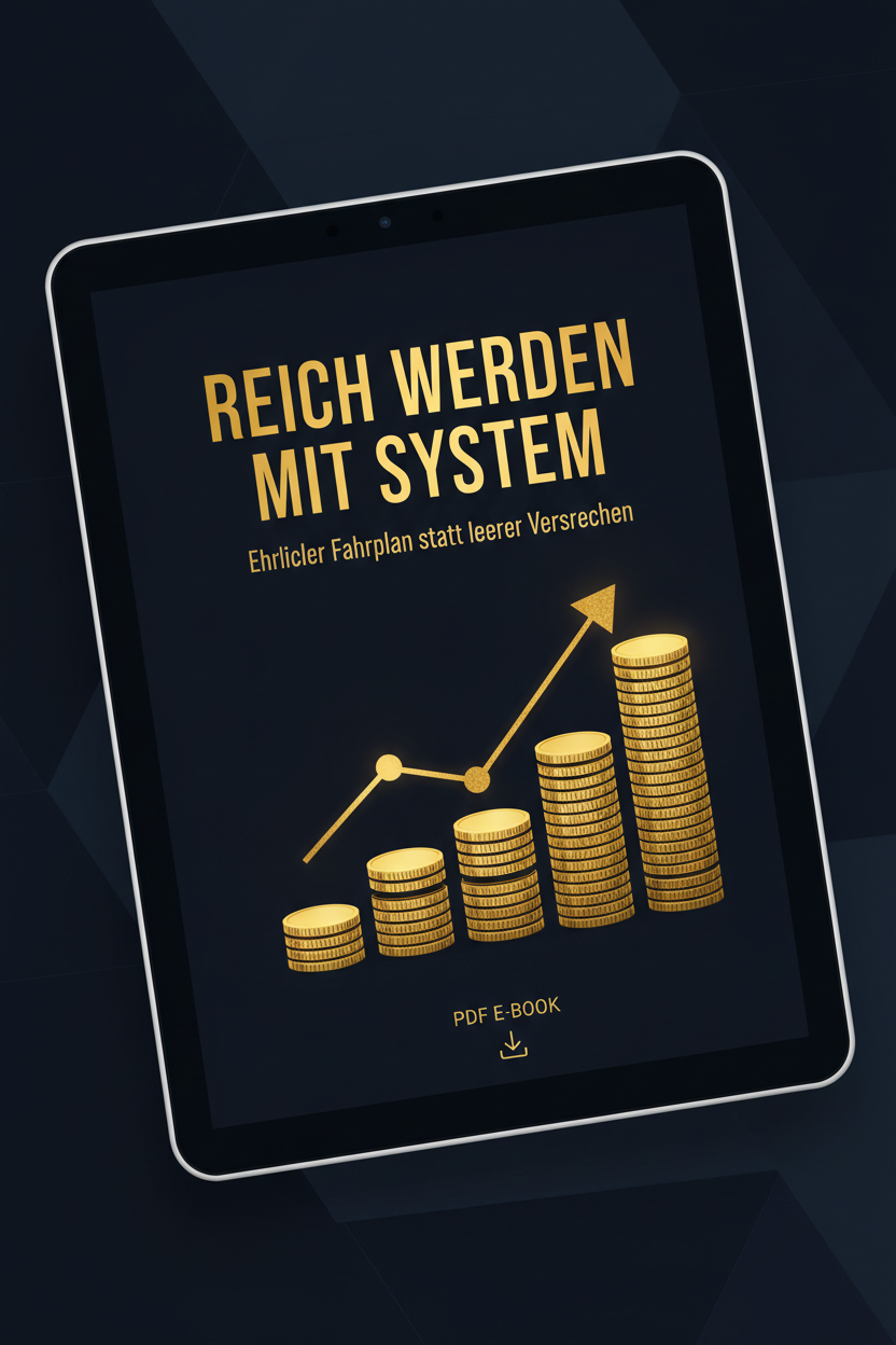 Reich werden mit System – Cover